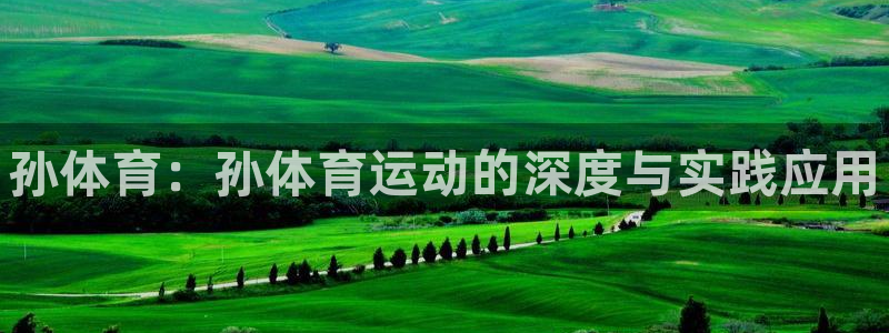 JJB竞技宝官方正版app开户：孙体育：孙体育运动的深度与实